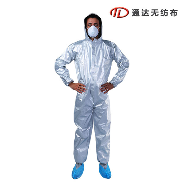 铝膜连体隔离防护服