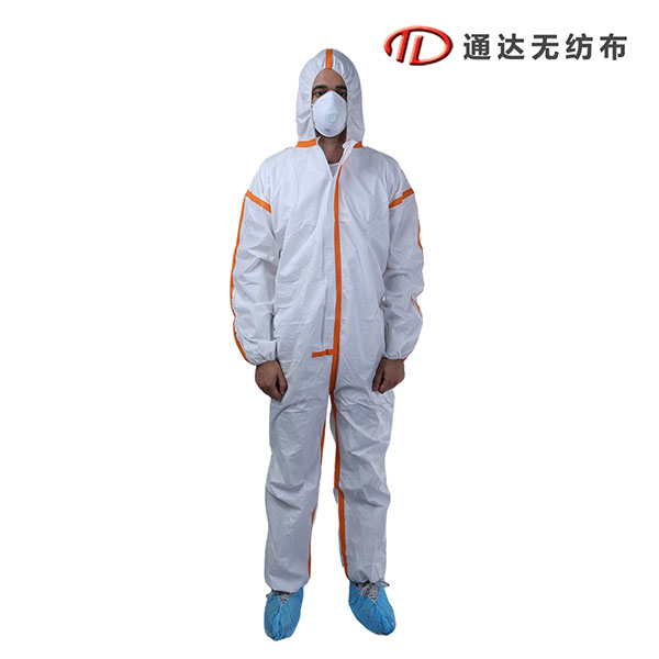 胶条连体式透气防护服