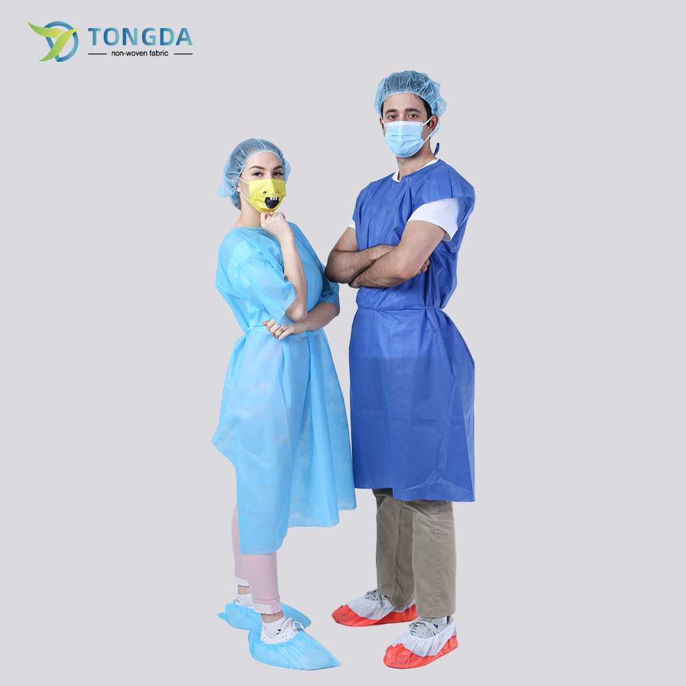 Disposable Sleeveless Isolation Gown