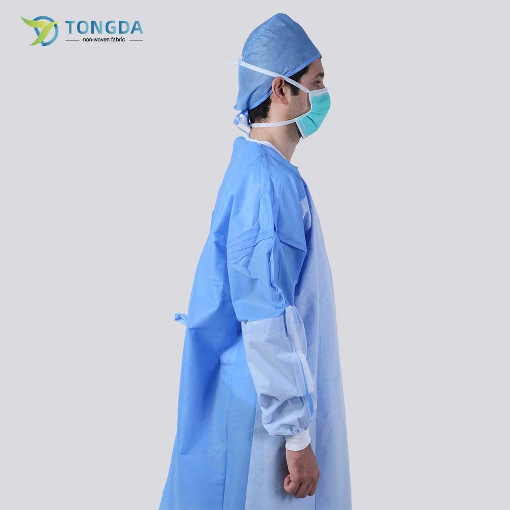 Disposable Reinforced Surgical Gown