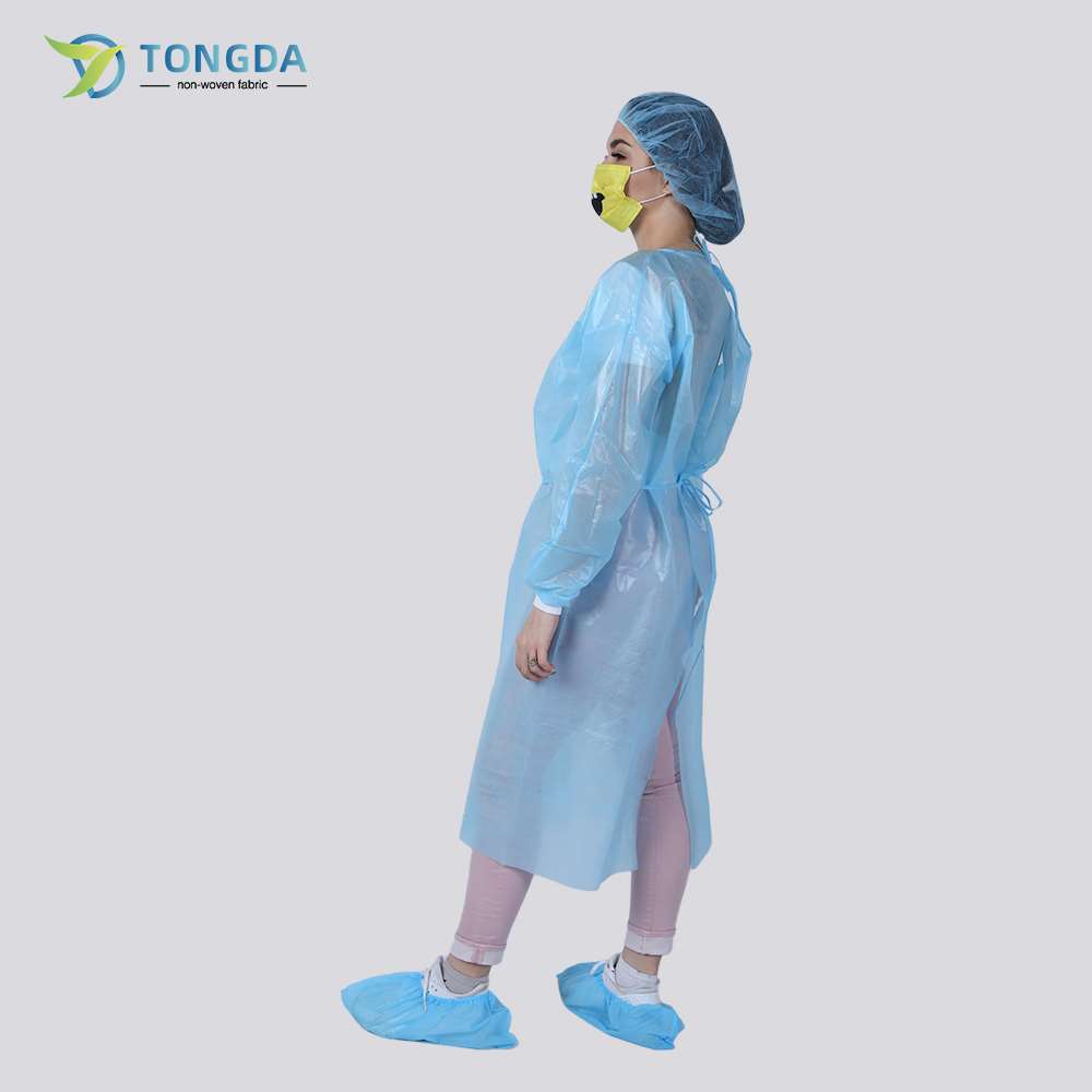 Disposable Laminated Isolation Gown