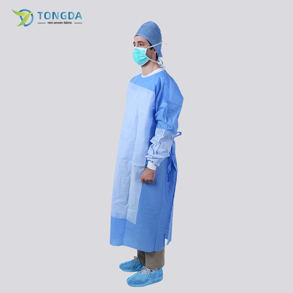 Disposable Reinforced Surgical Gown