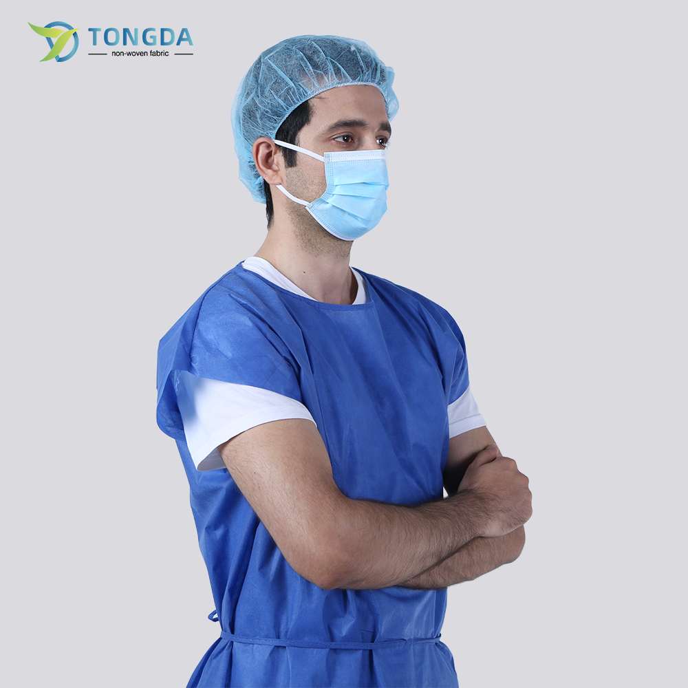 Disposable Sleeveless Isolation Gown