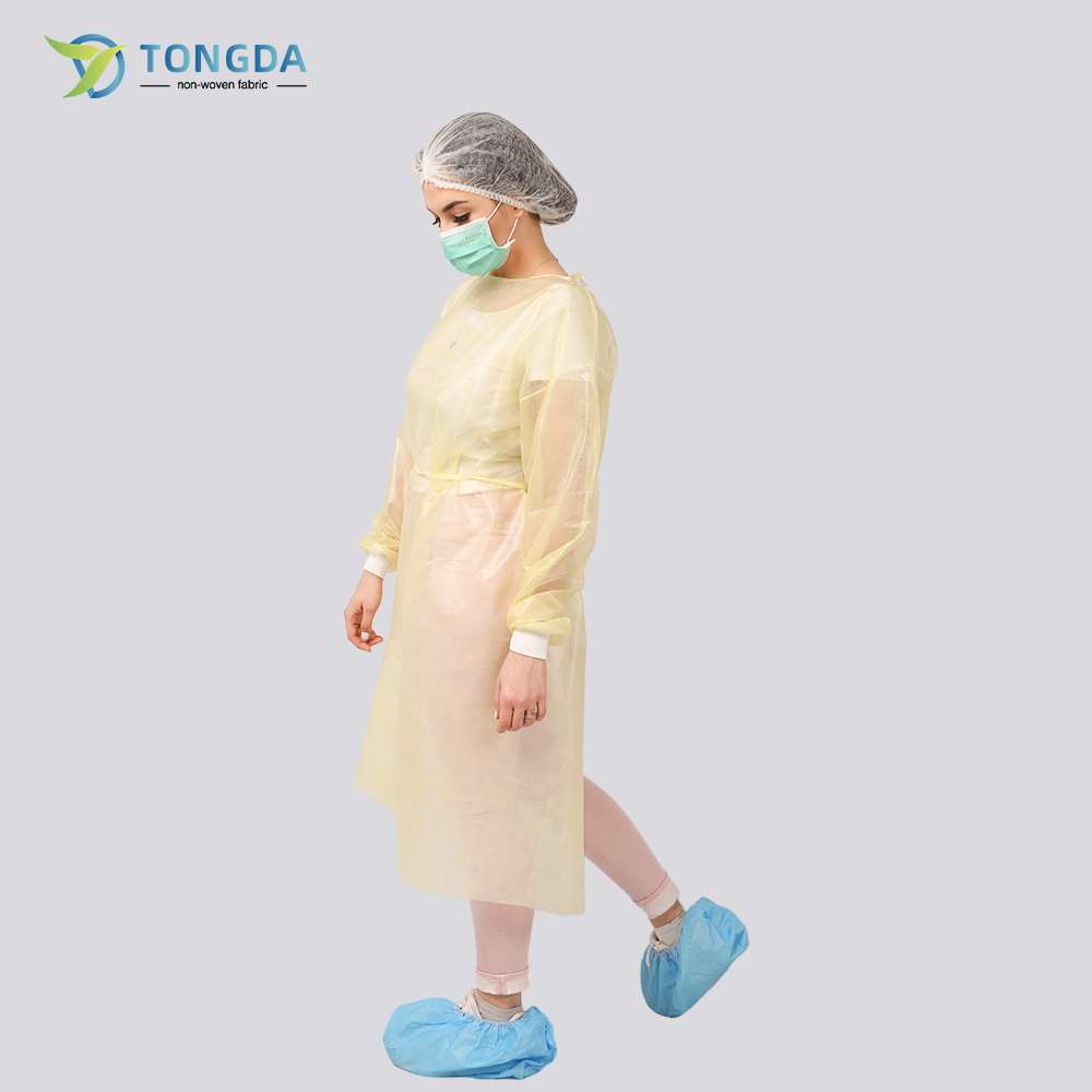 Disposable Laminated Isolation Gown