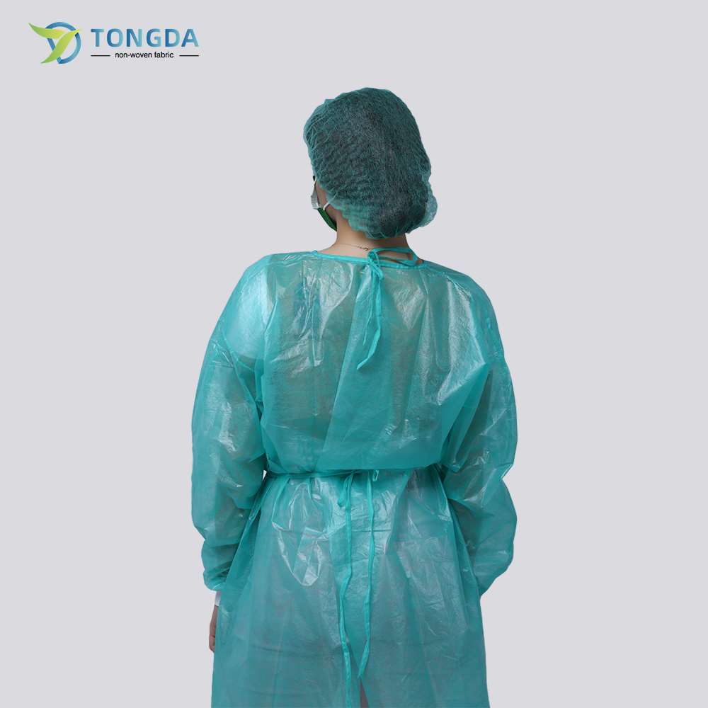 Disposable Laminated Isolation Gown