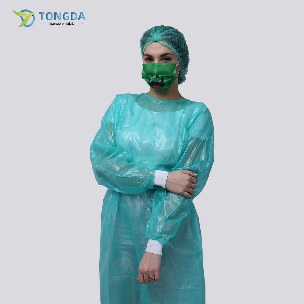 Disposable Laminated Isolation Gown