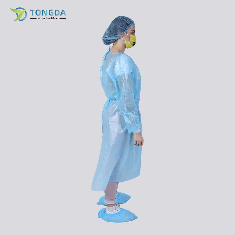 Disposable Laminated Isolation Gown