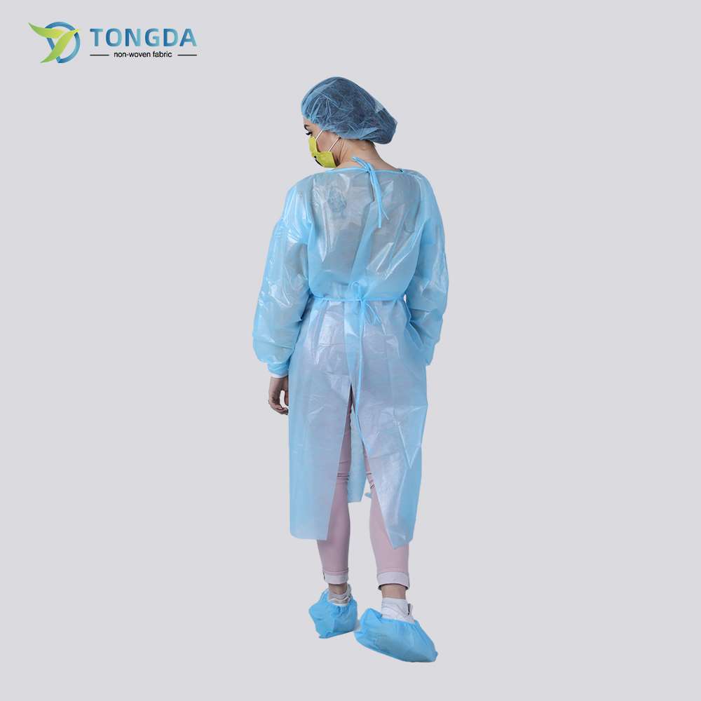 Disposable Laminated Isolation Gown