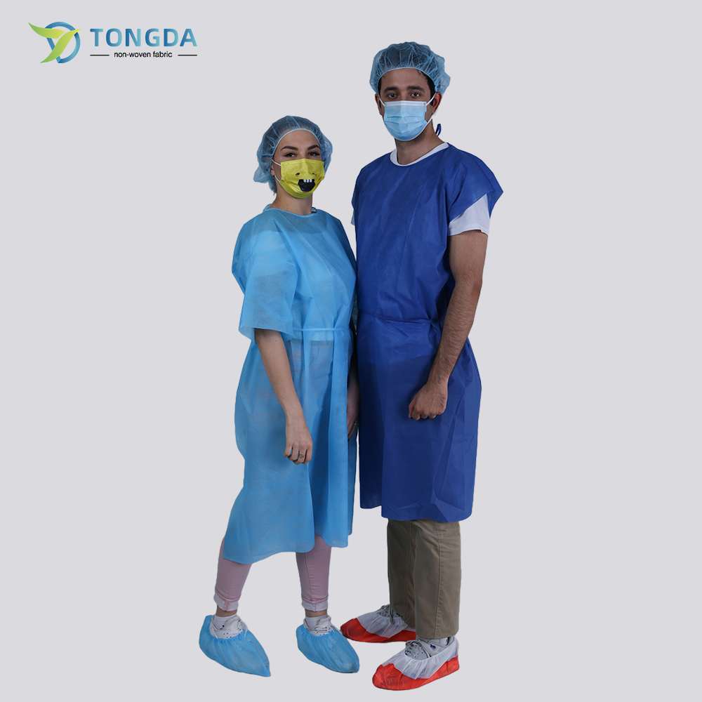 Disposable Sleeveless Isolation Gown