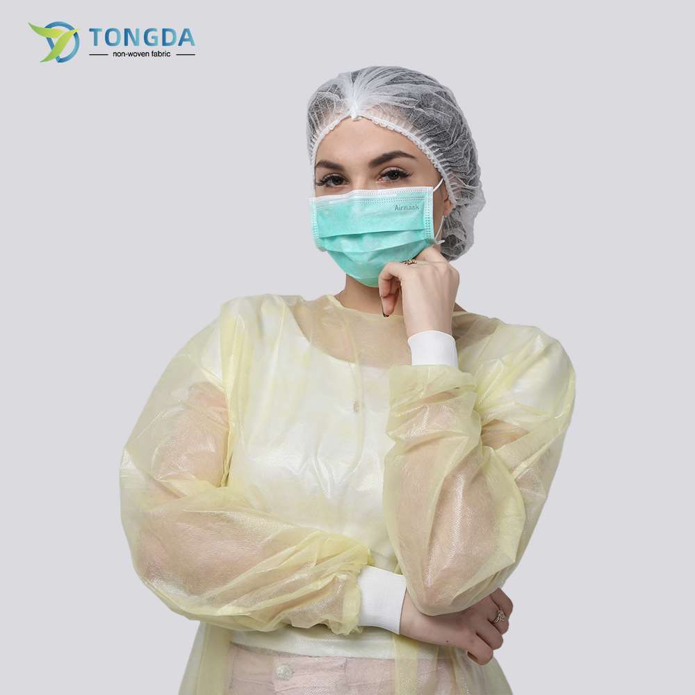 Disposable Laminated Isolation Gown