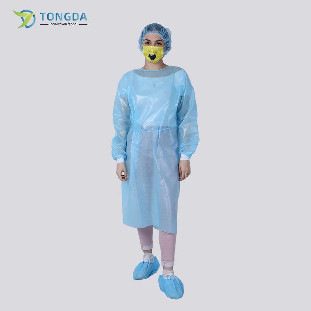 Disposable Laminated Isolation Gown