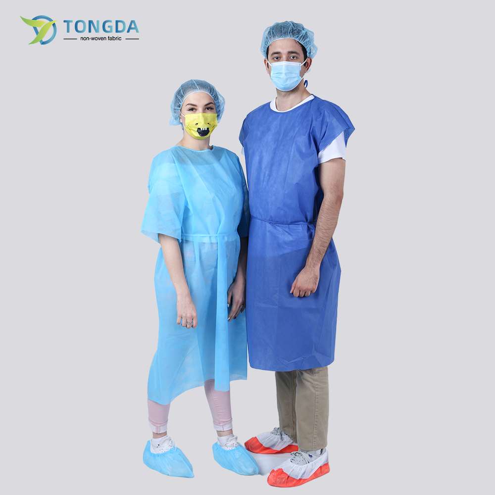 Disposable Sleeveless Isolation Gown