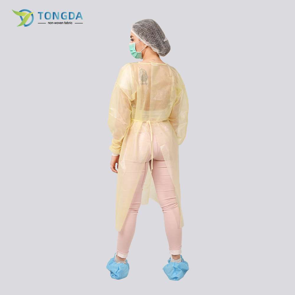 Disposable Laminated Isolation Gown