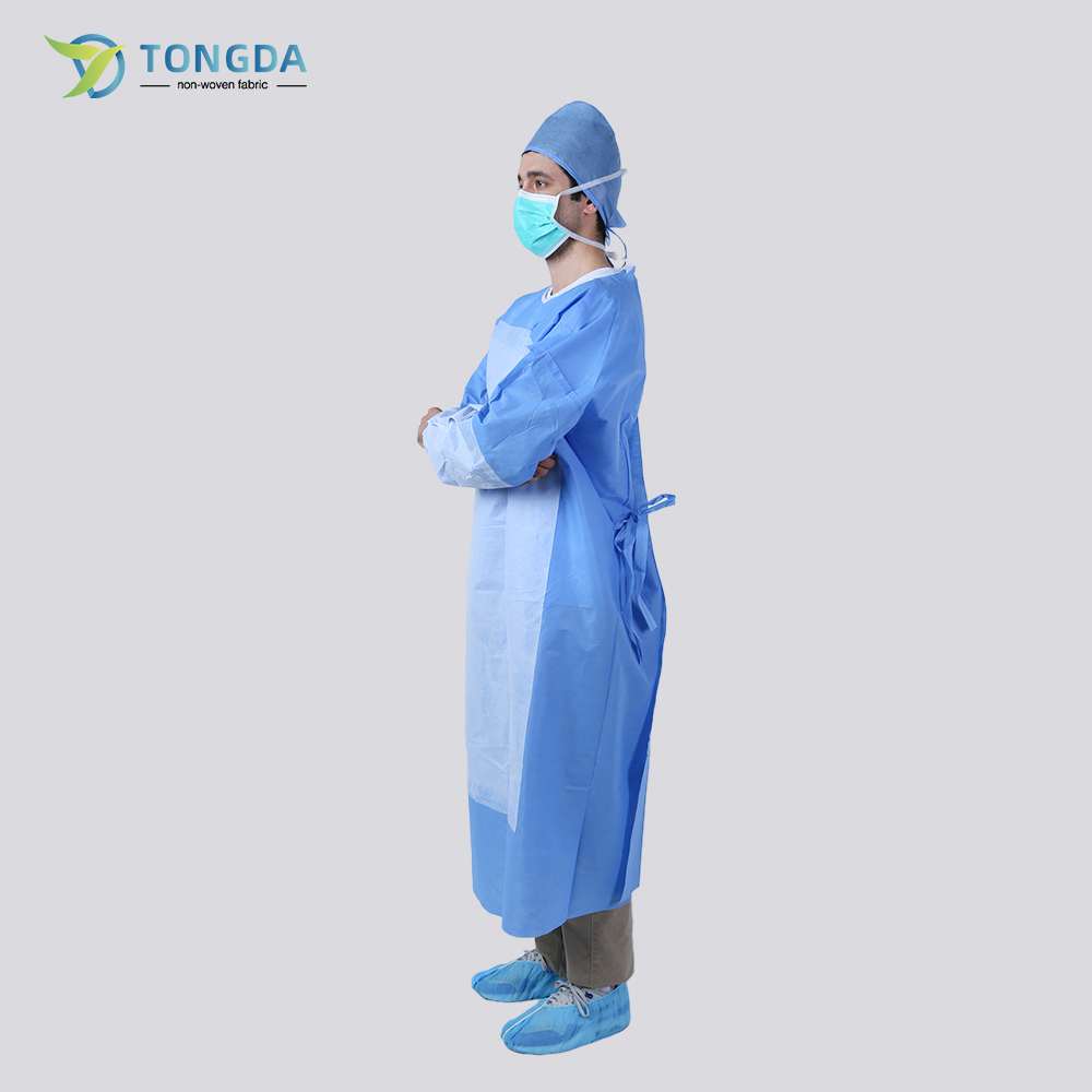 Disposable Reinforced Surgical Gown