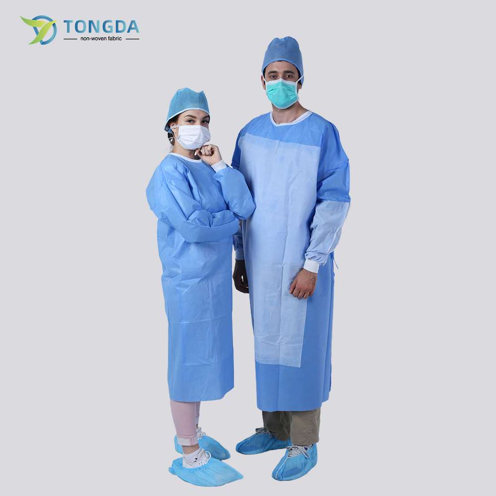 Disposable Reinforced Surgical Gown