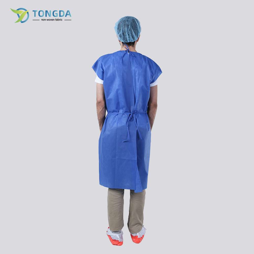 Disposable Sleeveless Isolation Gown
