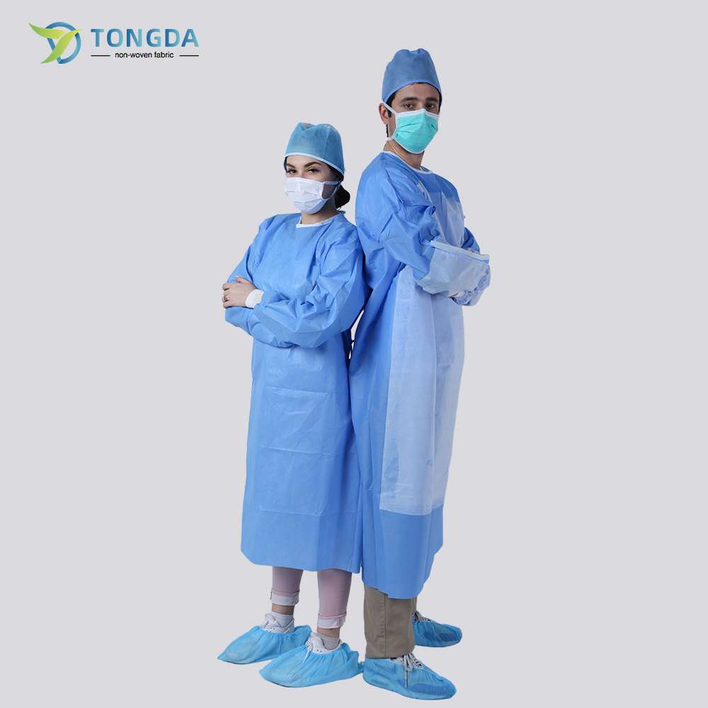 Disposable Reinforced Surgical Gown