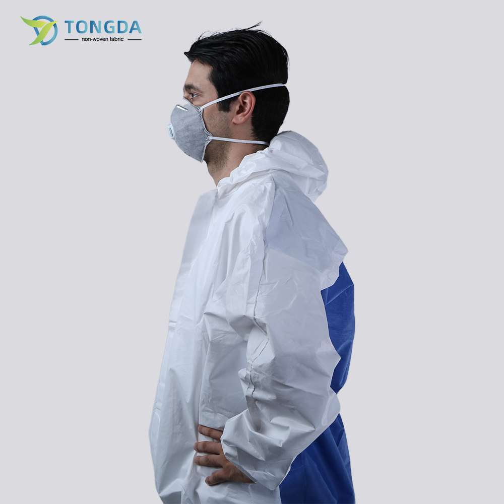 SMS Coverall With Bound Seams