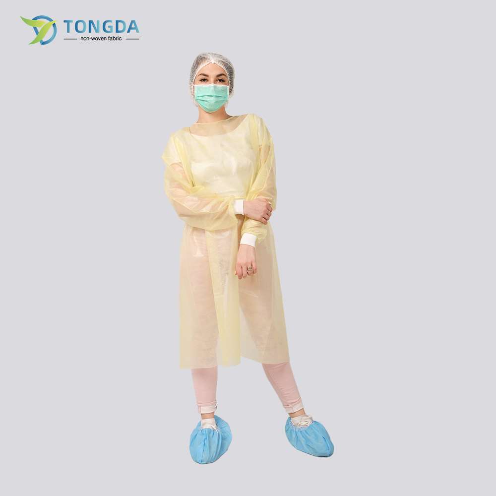 Disposable Laminated Isolation Gown