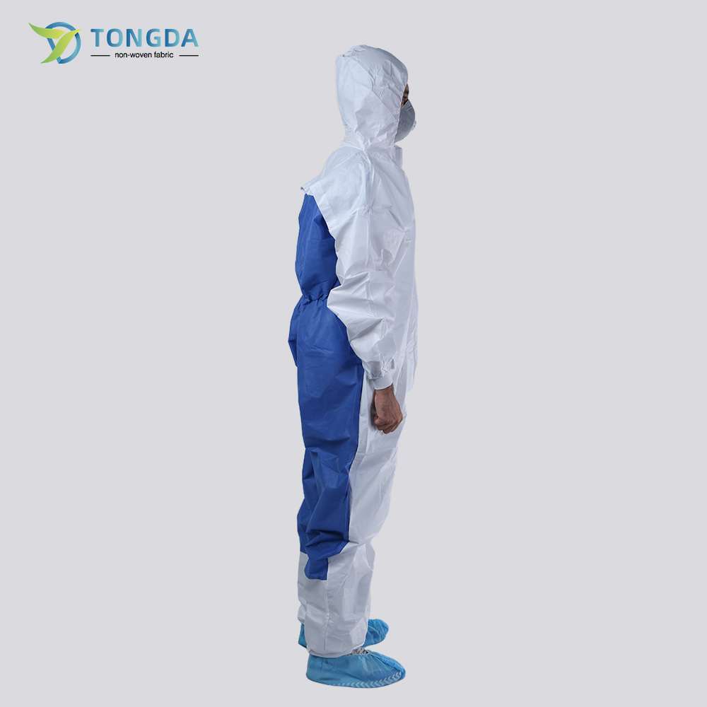 SMS Coverall With Bound Seams