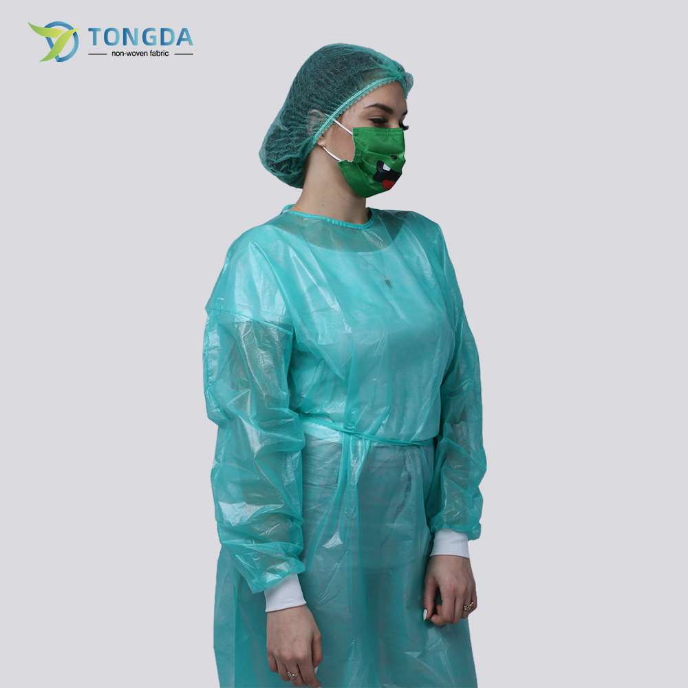 Disposable Laminated Isolation Gown