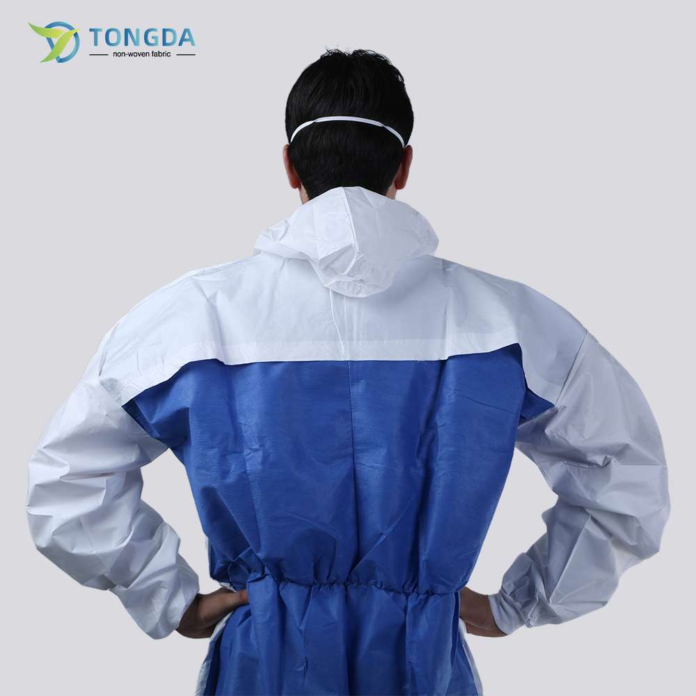SMS Coverall With Bound Seams