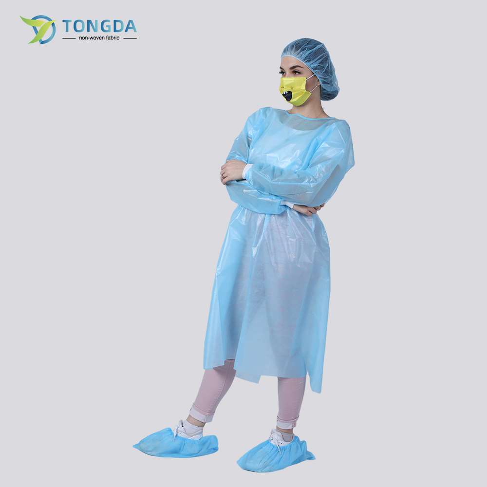 Disposable Laminated Isolation Gown