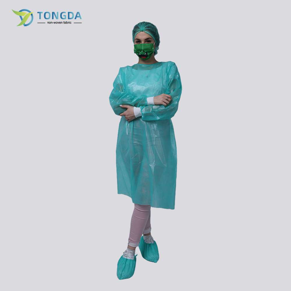 Disposable Laminated Isolation Gown