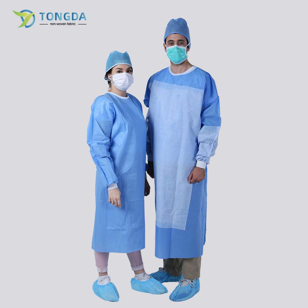 Disposable Reinforced Surgical Gown