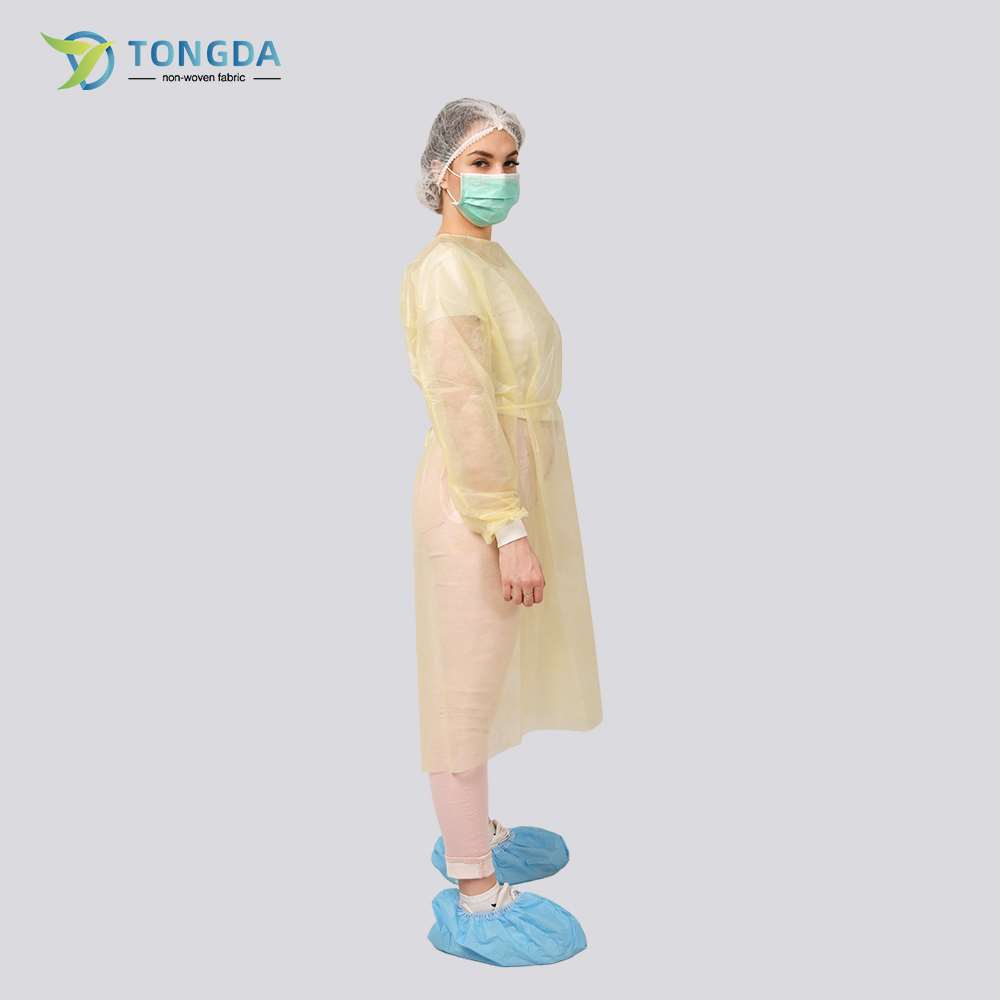 Disposable Laminated Isolation Gown