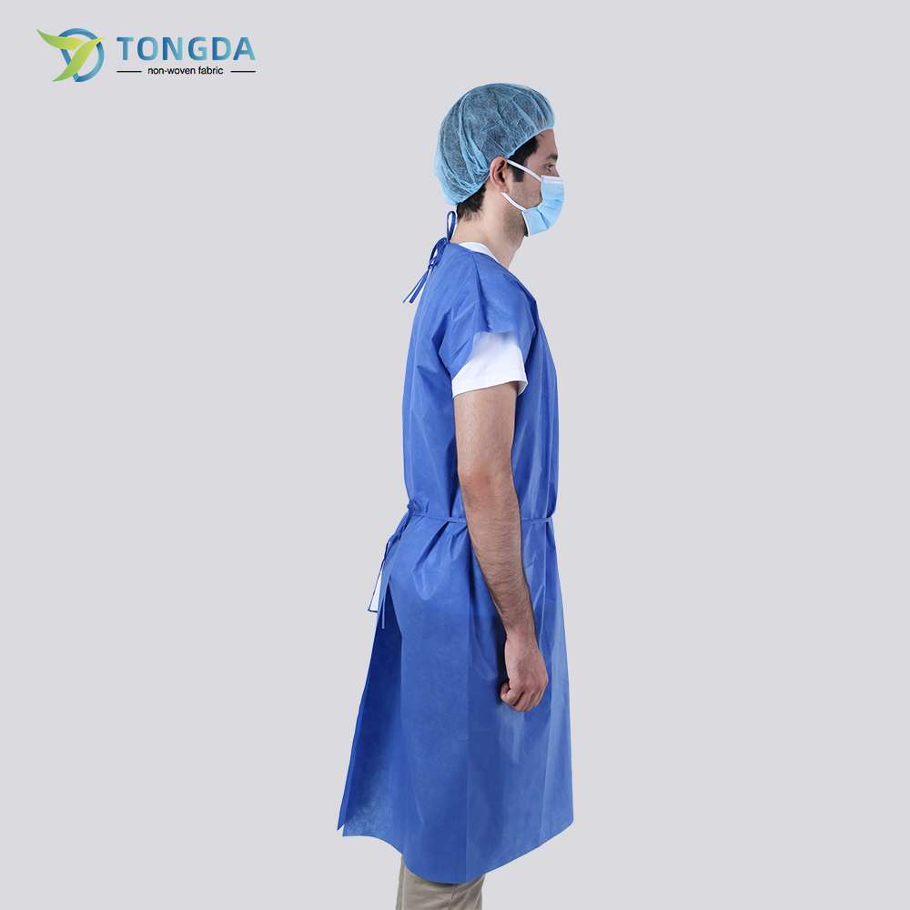 Disposable Sleeveless Isolation Gown