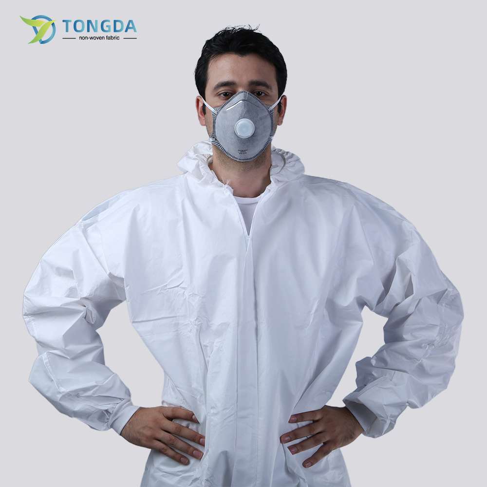 SMS Coverall With Bound Seams