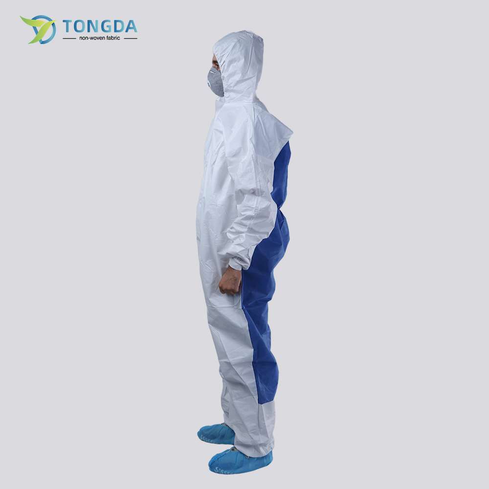 SMS Coverall With Bound Seams