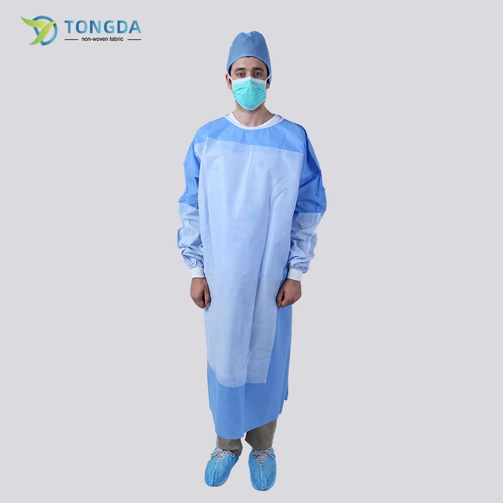 Disposable Reinforced Surgical Gown